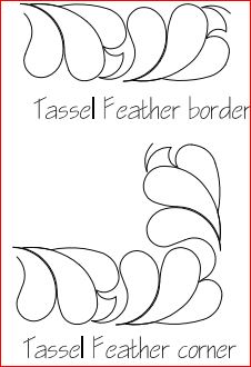Tassel Feather border