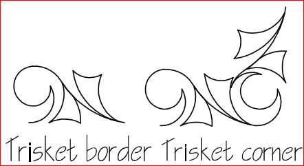 Trisket border