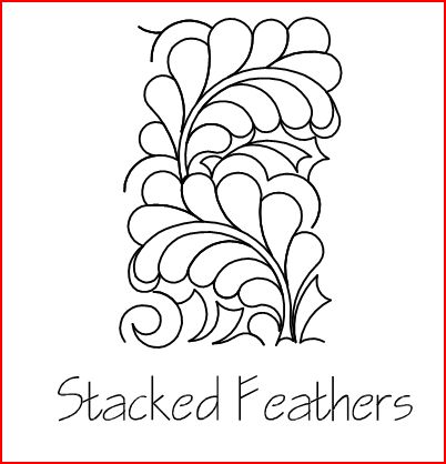 Stacked Feathers